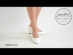 The Perfect Bridal Company Melanie Lace Bruidsschoenen -Droom Trouwjurk hqdefault 4 53