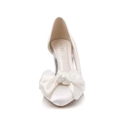 Rainbow Club Isaura Bruidsschoenen -Droom Trouwjurk isaura ivory satin 4