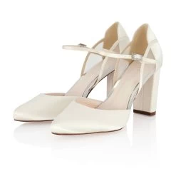 Rainbow Club Jacki Bruidsschoenen -Droom Trouwjurk jacki ivory satin mesh 6 1