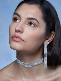 Poirier JS-010 Bruidssieraden Set Ella Zilver -Droom Trouwjurk js 010 029 js 010 s 029 001a