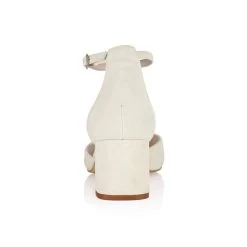 Fiarucci Bridal Judith Bruidsschoenen -Droom Trouwjurk judith off white suede leather 5