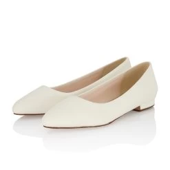 Rainbow Club Lauri Bruidsschoenen Off-White -Droom Trouwjurk lauri off white metallic 6