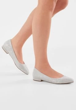 Rainbow Club Lauri Bruidsschoenen Zilver -Droom Trouwjurk lauri silver metallic