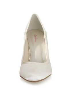 Rainbow Club Lucy Bruidsschoenen 11 Rainbow Club Lucy Bruidsschoenen -Droom Trouwjurk lucy ivory satin 3 2