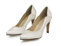 Rainbow Club Lucy Bruidsschoenen 15 Rainbow Club Lucy Bruidsschoenen -Droom Trouwjurk lucy ivory satin 6 2