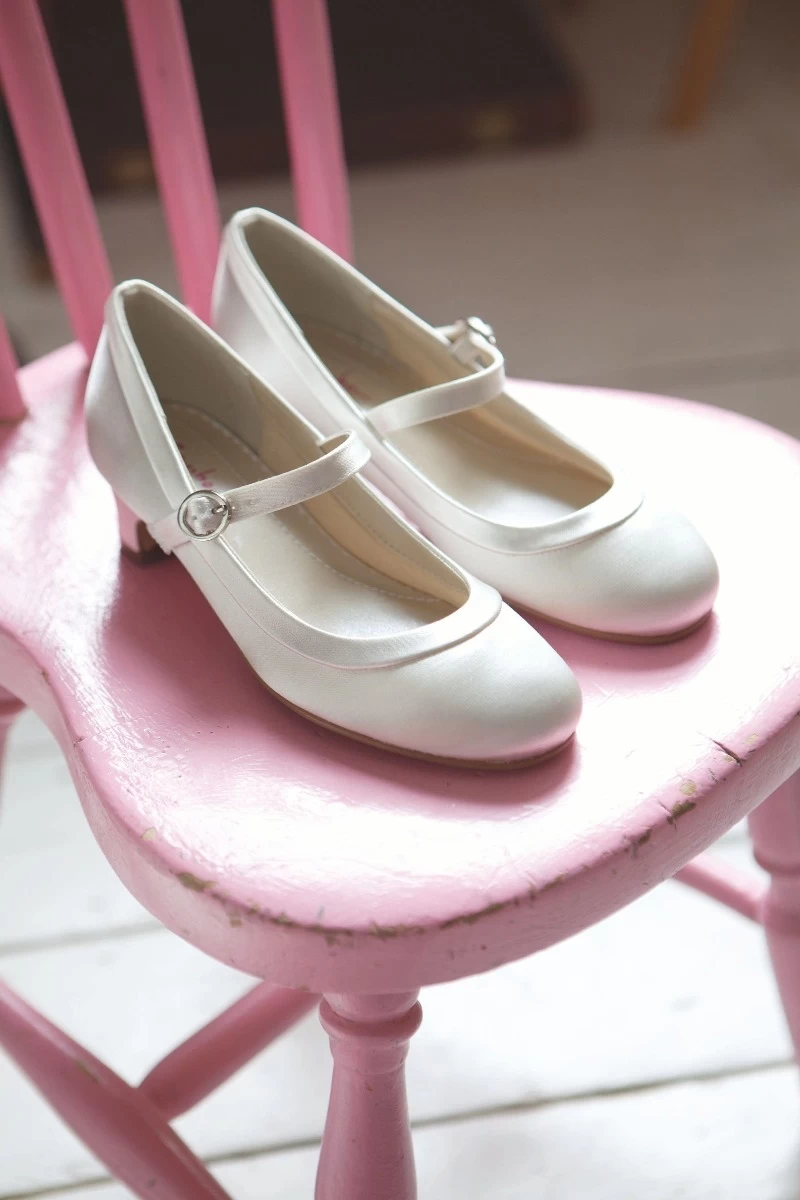 Rainbow Club Maisie Bruidsschoenen Meisje Ivoor 3 Rainbow Club Maisie Bruidsschoenen Meisje Ivoor - Afbeelding 3