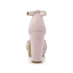Fiarucci Bridal Marilou Bruidsschoenen Roze 14 Fiarucci Bridal Marilou Bruidsschoenen Roze -Droom Trouwjurk marilou rose suede leather gold 6