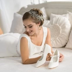 G Westerleigh Megan Bruidsschoenen -Droom Trouwjurk megan 10