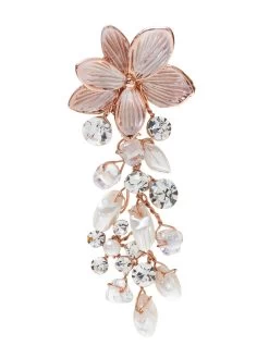 Poirier NC-1334 Oorbellen Roségoud -Droom Trouwjurk nc 1334 079 nc 1334 079 03