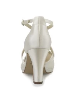 Rainbow Club Olaila Bruidsschoenen -Droom Trouwjurk olaila ivory satin 5 3