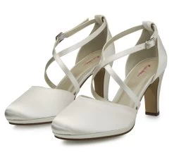 Rainbow Club Olaila Bruidsschoenen -Droom Trouwjurk olaila ivory satin 6 3