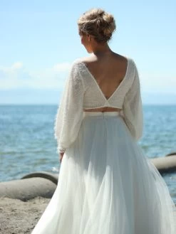 Forever & Eva P5308 Trui Met Pofmouwen