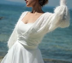 Forever & Eva P5308 Trui Met Pofmouwen -Droom Trouwjurk passion quer8