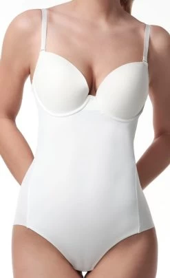 Poirier 17-100 Laag Uitgesneden Body -Droom Trouwjurk po 17 100 ivory 1