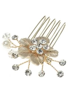 Poirier BB-420 Haarkammen Goud -Droom Trouwjurk poirier bb 420 gold 4