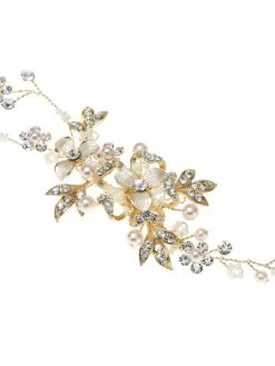 Poirier BB-631 Haarstreng Goud -Droom Trouwjurk poirier bb 631 gold 4