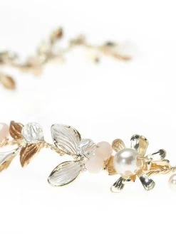 Poirier BB-8581 Haarstreng Goud -Droom Trouwjurk poirier bb 8581 gold 6