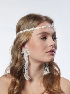 Poirier BB-8607 Kanten Haarband -Droom Trouwjurk poirier bb 8607 hairband 3