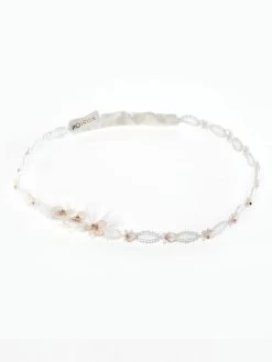 Poirier BB-8607 Kanten Haarband -Droom Trouwjurk poirier bb 8607 hairband 4