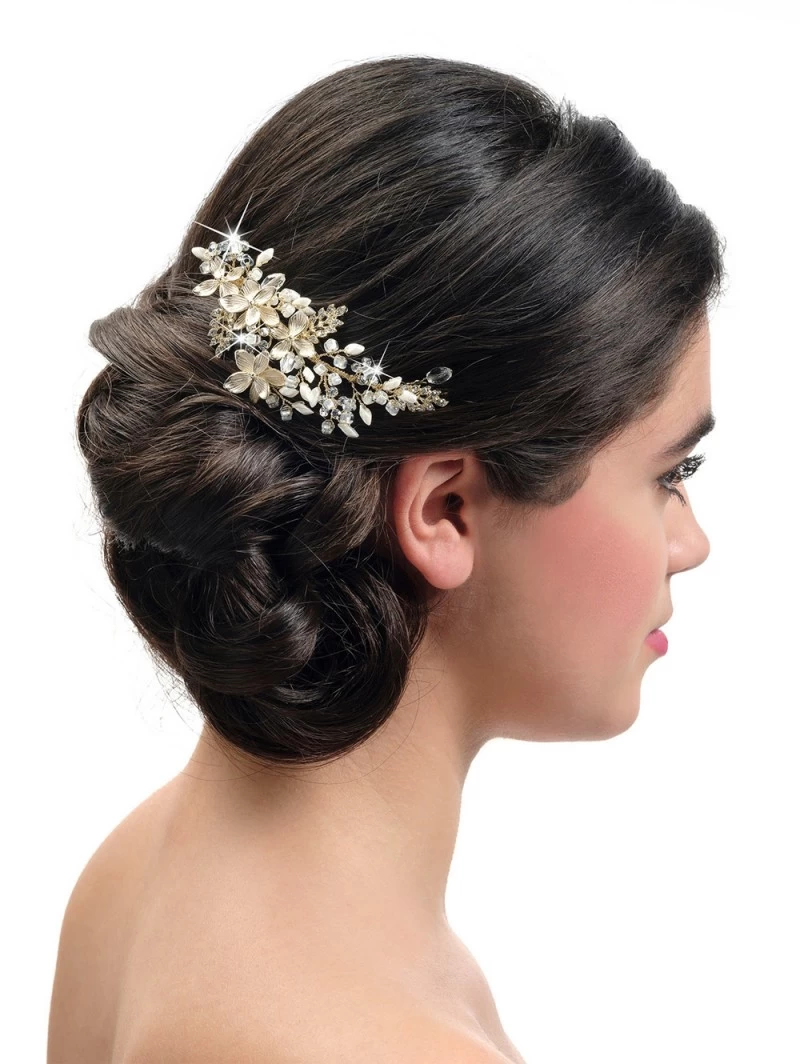 Poirier BB-432 Goud Haarkam 1 Poirier BB-432 Goud Haarkam