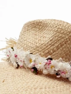 Poirier HT-106 Hoed 10 Poirier HT-106 Hoed -Droom Trouwjurk poirier ht 106 summer hat 5