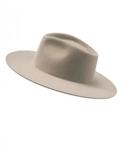 Poirier HT-301-Sand Hoed -Droom Trouwjurk poirier ht 301 sand hat 4