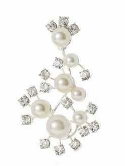 Poirier NC-1338 Oorbellen Zilver -Droom Trouwjurk poirier nc 1338 earrings silver 4