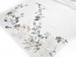 Poirier S182 Stola -Droom Trouwjurk poirier s182 stola ivory blue 7