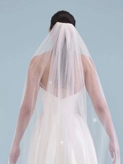 Poirier S46-210-1-Blush Sluier -Droom Trouwjurk poirier s46 210 1 blush 4