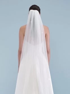 Poirier S46-210-1-Ivoor Sluier -Droom Trouwjurk poirier s46 210 1 ivory 3