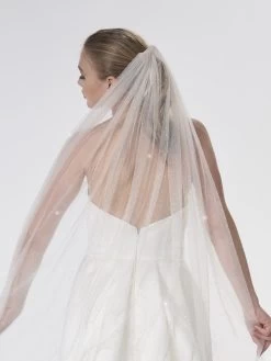 Poirier S47-120-1-Blush Sluier -Droom Trouwjurk poirier s47 120 1 blush 3