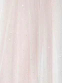 Poirier S47-300-1-Blush Sluier -Droom Trouwjurk poirier s47 300 1 blush veil 7