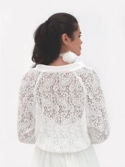 Poirier T-131 Top Lace -Droom Trouwjurk poirier t 131 top lace 4