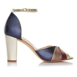 Rachel Simpson Brooke Bruidsschoenen Navy
