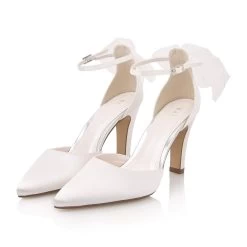 Rainbow Club Rafaelle Bruidsschoenen -Droom Trouwjurk rafaelle ivory satin 7