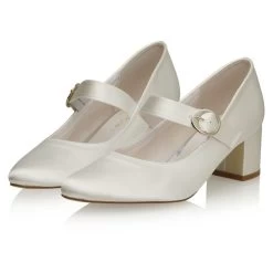 Rainbow Club Annemarie Bruidsschoenen -Droom Trouwjurk rainbow club annemarie ivory satin 6