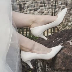 Rainbow Club Brooke Off White Bruidsschoenen -Droom Trouwjurk rainbow club brooke off white metallic 8