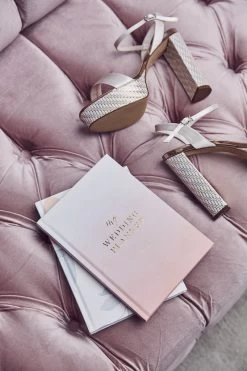 Rainbow Club Nattie Bruidsschoenen -Droom Trouwjurk rainbow club nattie ivory satin parquet heel pls d