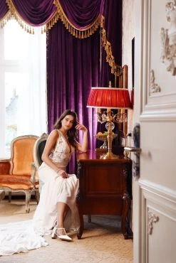 Rainbow Club Rosita Bruidsschoenen -Droom Trouwjurk rainbow club rosita ivory satin ls a