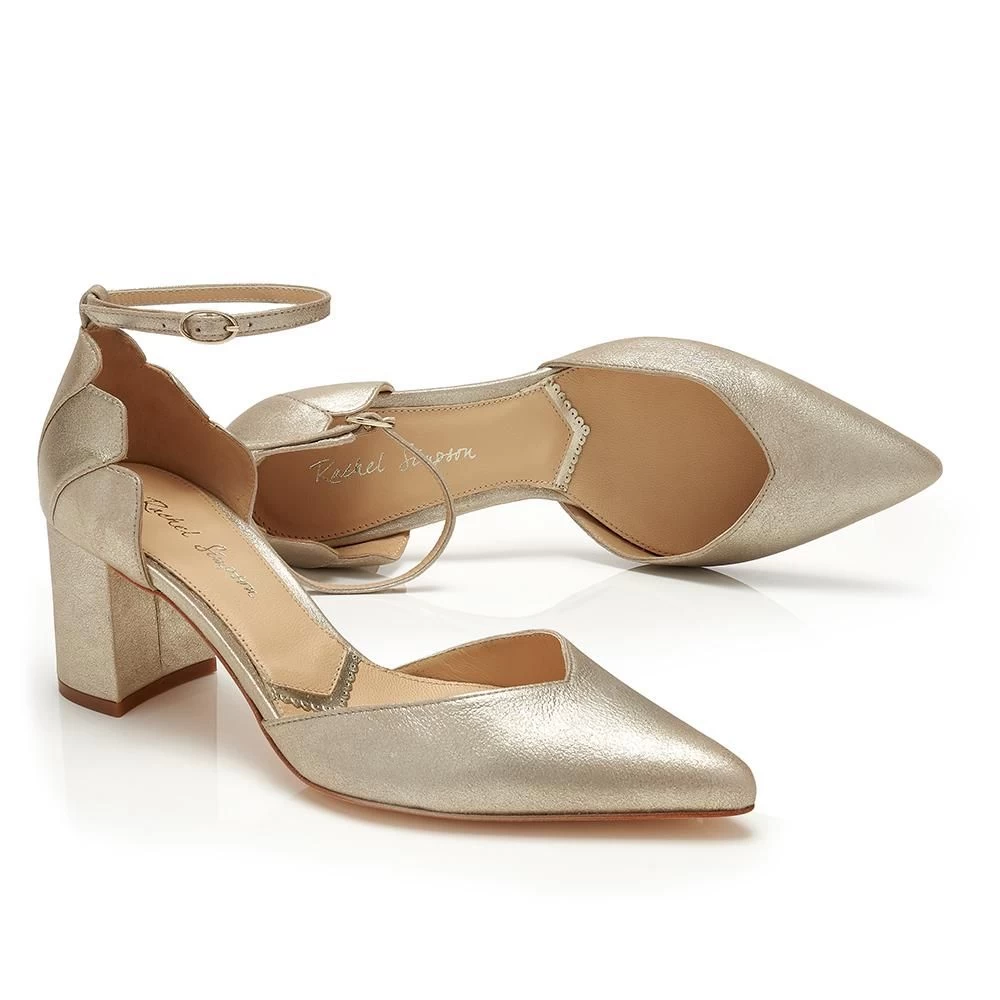 Rachel Simpson Remi Gold-43 Bruidsschoenen Tweedekans 3 Rachel Simpson Remi Gold-43 Bruidsschoenen Tweedekans - Afbeelding 3
