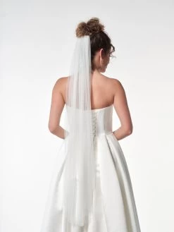 Poirier S12-120-1-SOFT-Wit Sluier