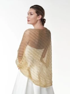 Poirier S141 Stola Goud -Droom Trouwjurk s141 030 s141 030 05