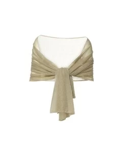 Poirier S143 Sjaal Goud -Droom Trouwjurk s143 030 s143 030 02 2