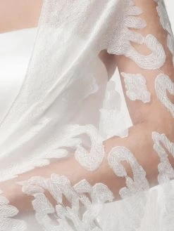 Poirier S145 Sjaal -Droom Trouwjurk s145 002 s145 002 06