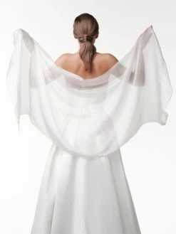 Poirier S146 Sjaal -Droom Trouwjurk s146 002 s146 002 06