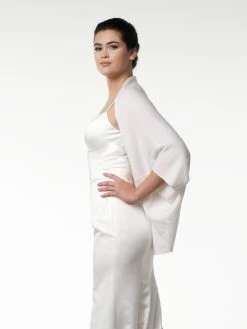 Poirier S177 Poncho Ivoor -Droom Trouwjurk s177 002 s177 002 07