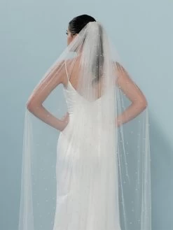 Poirier S19-300-1-Soft Sluier Ivoor (maatwerk) 7 Poirier S19-300-1-Soft Sluier Ivoor (maatwerk) -Droom Trouwjurk s19 300 1 soft 002 s19 300 002 03 1