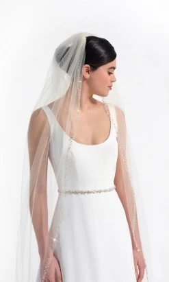 Sluier 1-laags S219 280 Cm Poirier