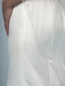 Poirier S224-120-1-Soft Sluier -Droom Trouwjurk s224 120 1 soft 002 s224 120 002 04