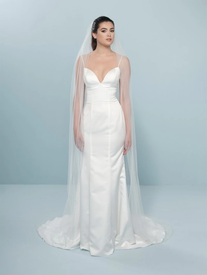 Poirier S224-280-1-Soft Sluier 2 Poirier S224-280-1-Soft Sluier - Afbeelding 2